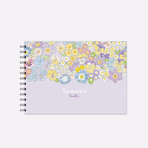 Ring Binder & Doodle Book Set - Enchanted Floral