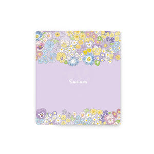 Floral Ring Binder