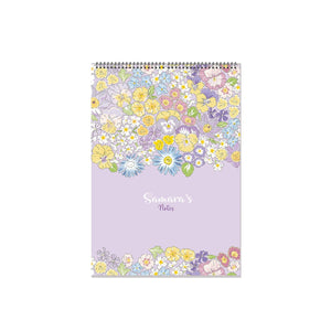 Personalised A4 Notepad - Enchanted Floral