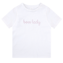 Load image into Gallery viewer, Boss Lady Slogan Tee
