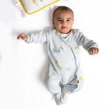 Load image into Gallery viewer, Lion Printed Baby Sleepsuit
