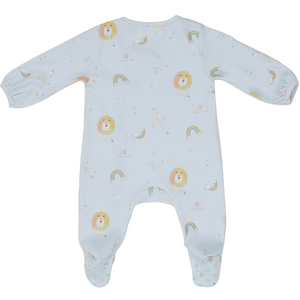 Lion Printed Baby Sleepsuit