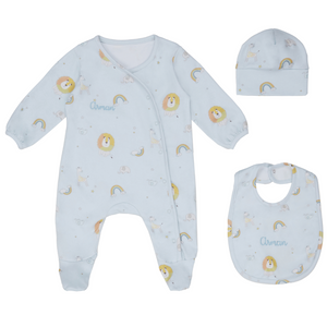 Lion Printed 3-Pc Matching Set