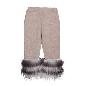 Girls Cashmere Trim Pants